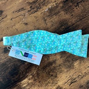 Vineyard Vines Kentucky Derby green mint julep bow tie